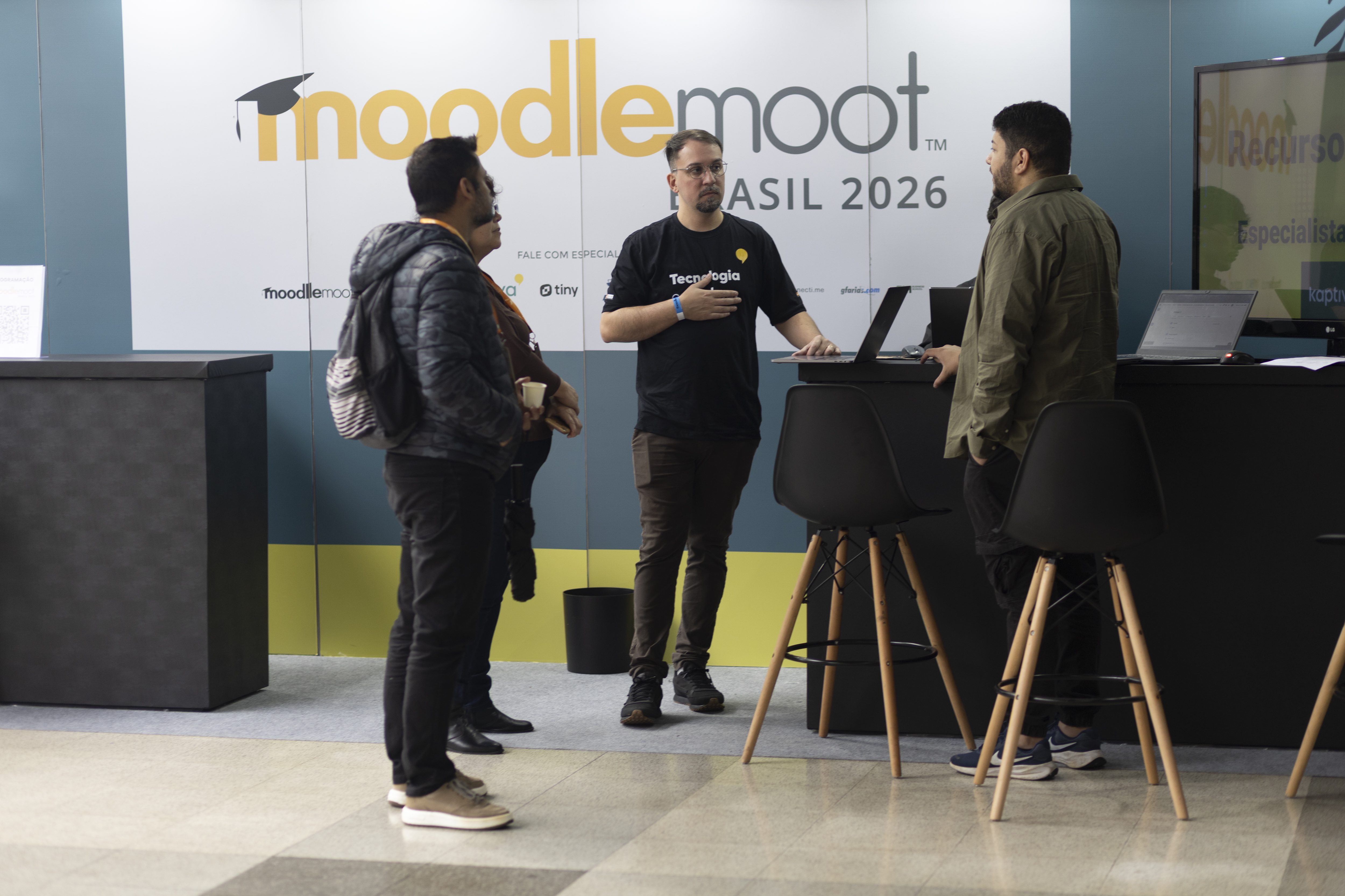 Registro fotográfico do MoodleMoot Brasil 2026 — 12